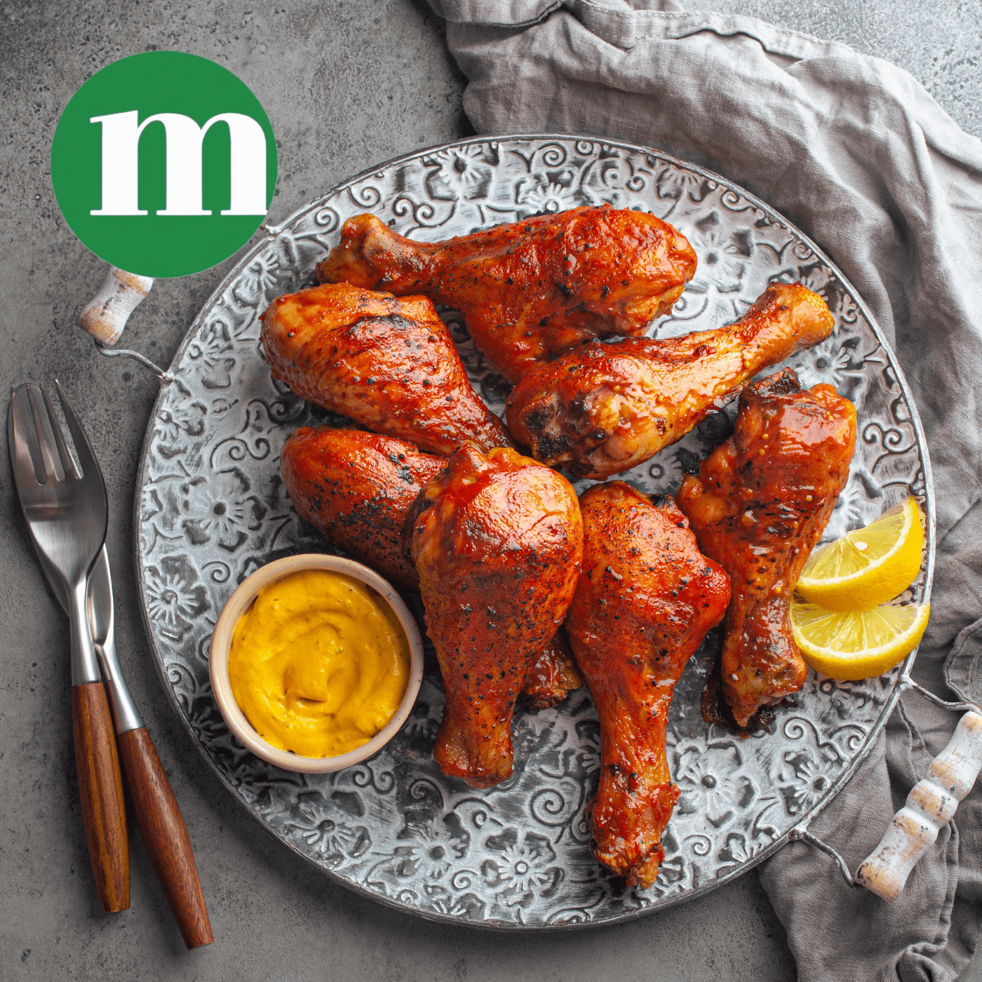 Peri-Peri Seasoned Chicken Drumstick