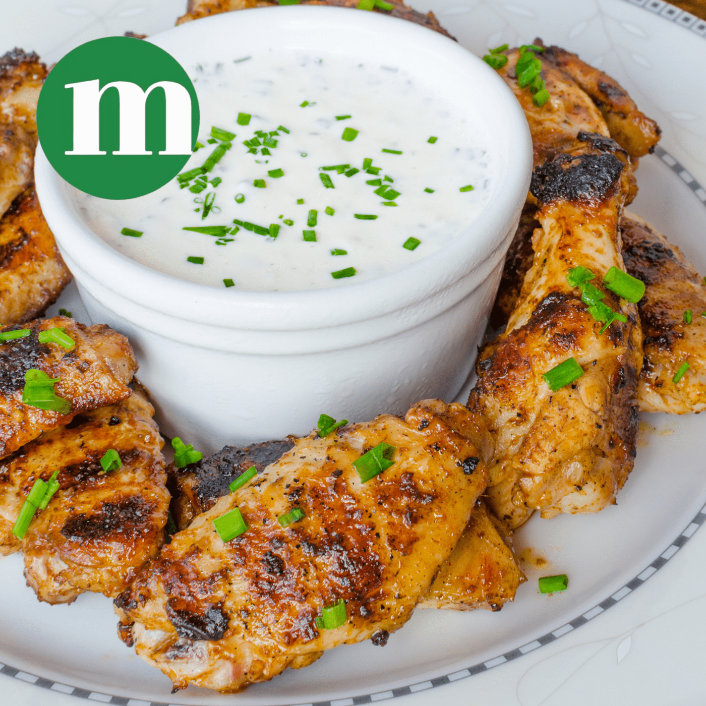 Grilled Peri-Peri Chicken Wings