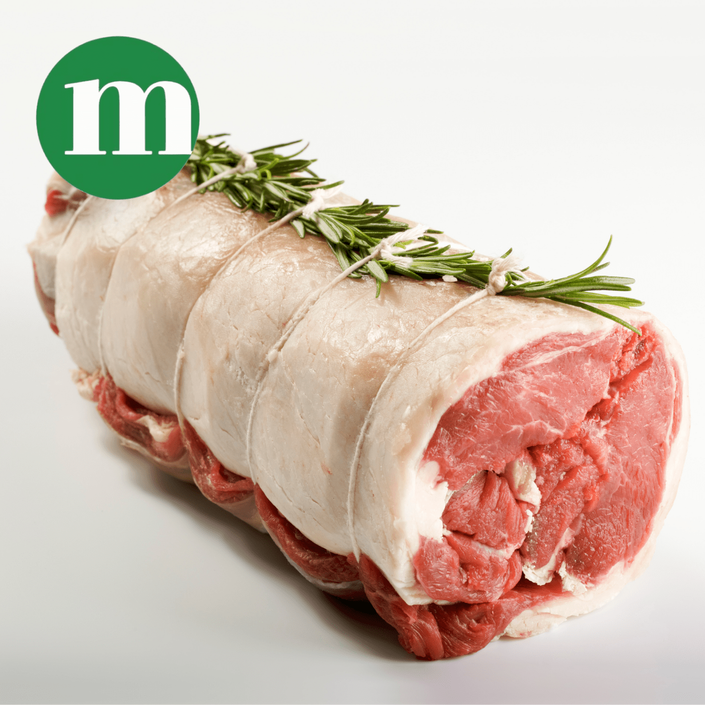 Fresh Halal British Rolled Boneless Saddle of Lamb (1-1.3KG)