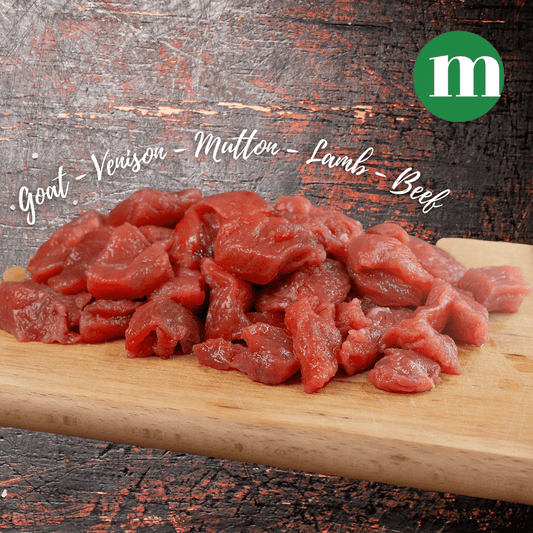 Fresh Halal British Diced Mutton, Goat, Lamb, Beef, Venison Box - Onlinemeatshop.com
