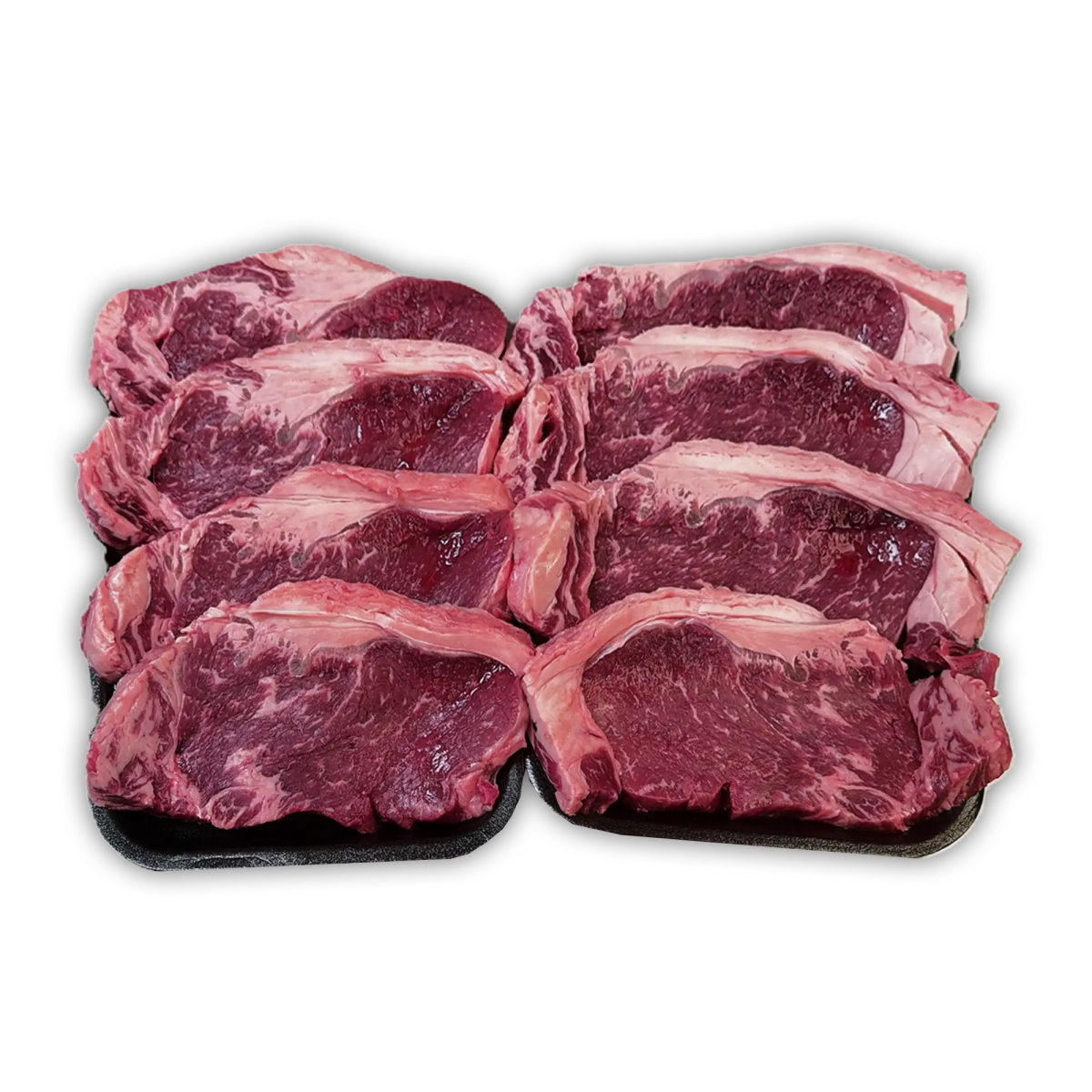 Prime Halal Beef Sirloin/Striploin Steak, Grass Fed, Fresh (2x 250g) - Onlinemeatshop.com