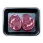 Fresh Halal Grass - Fed Beef Ribeye Steak 2x250g - Onlinemeatshop.com