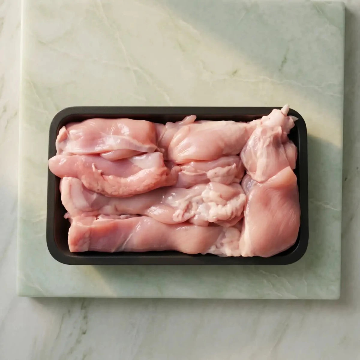 Fresh Halal British Boneless Leg Meat Skinless - Red Tractor Approved - Onlinemeatshop.com