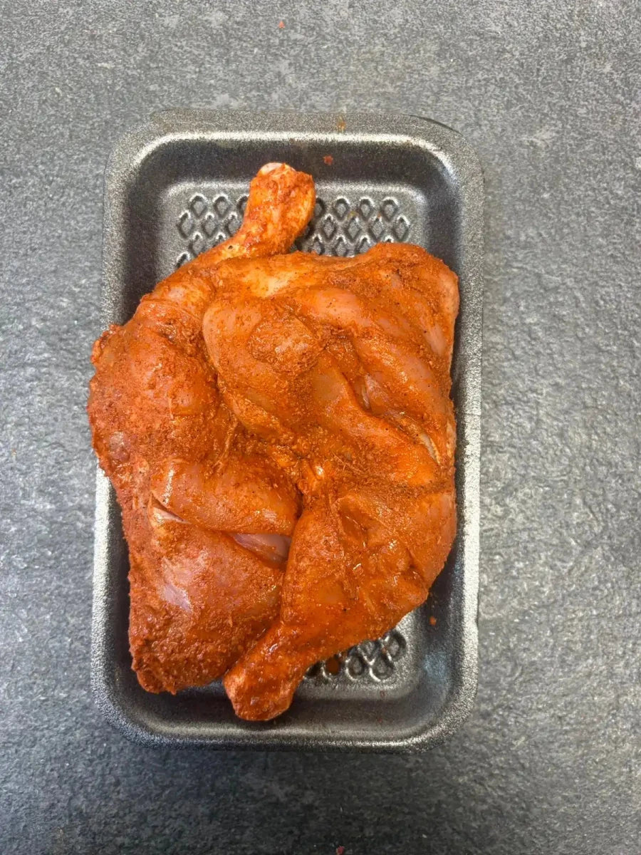 Seasoned Chicken Whole Legs – Halal, In - House Marinated - Onlinemeatshop.com