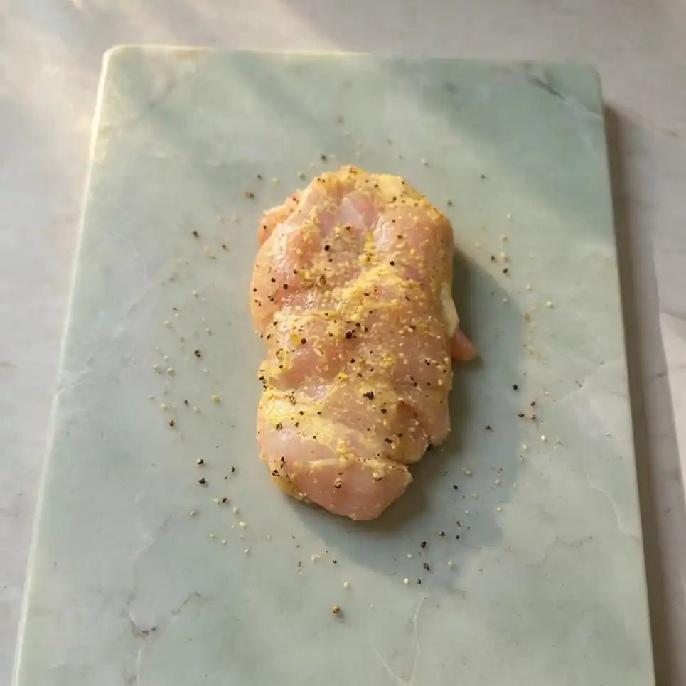 Fresh Halal British Marinated Thigh Steak - Red Tractor Approved - Onlinemeatshop.com