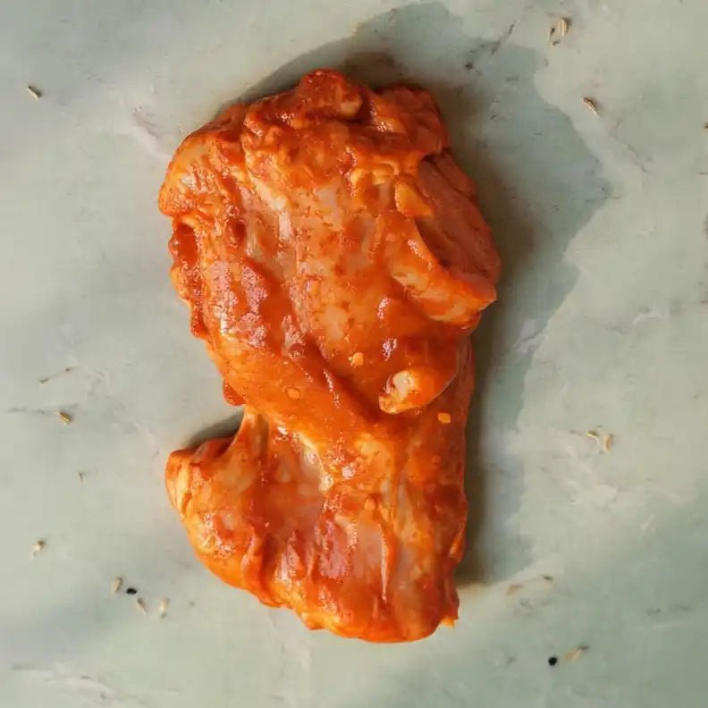Fresh Halal British Marinated Thigh Steak - Red Tractor Approved - Onlinemeatshop.com