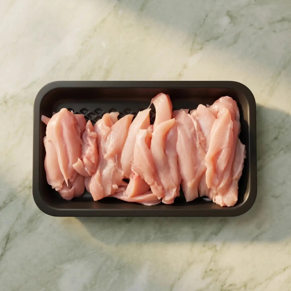 Fresh Halal British Boneless Leg Meat Skinless - Red Tractor Approved - Onlinemeatshop.com