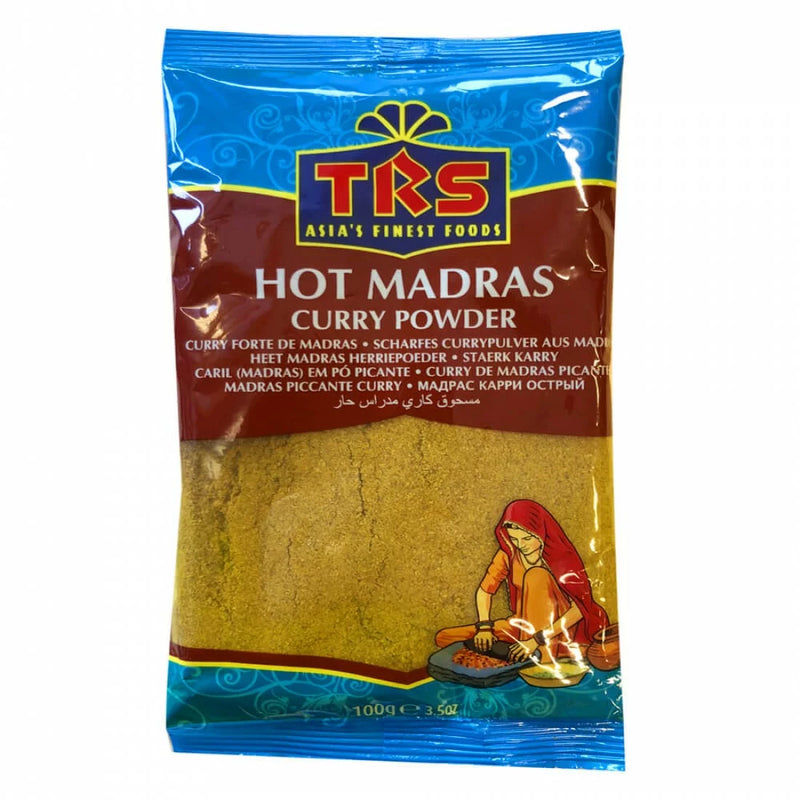 Trs Madras Curry Powder Hot 100g