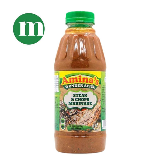 Amina’s Steak & Chops Marinade - 500ml