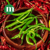 Fresh Green Chillies - 100g