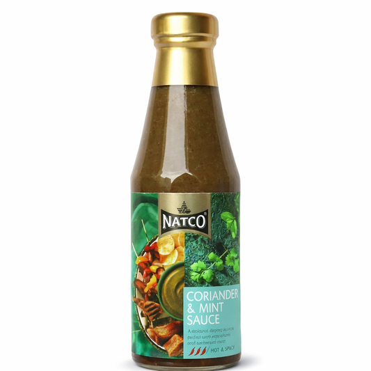 Natco Coriander & Mint Sauce 310g - Onlinemeatshop.com
