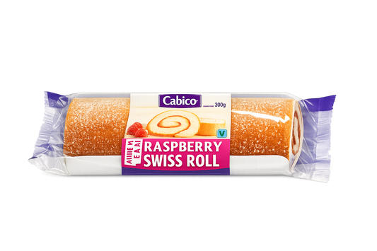 Cabico Raspberry Swiss Roll