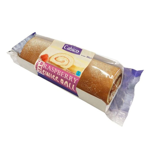Cabico Raspberry Swiss Roll - Onlinemeatshop.com