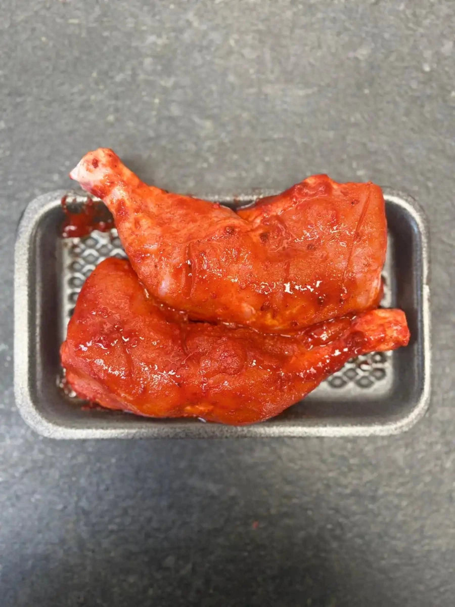 Seasoned Chicken Whole Legs – Halal, In - House Marinated - Onlinemeatshop.com