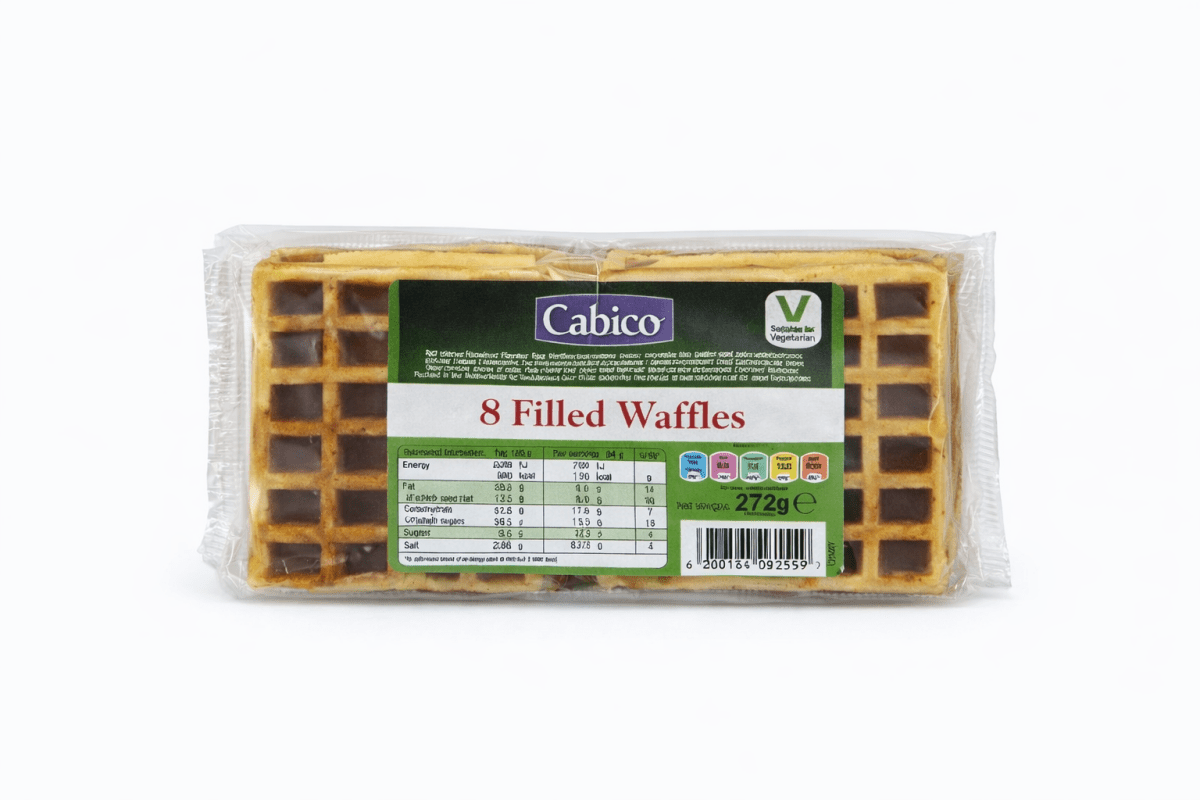 Cabico 8 Filled Waffles - Onlinemeatshop.com
