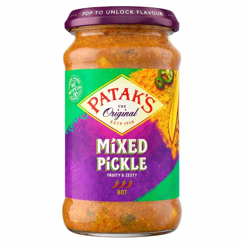 Pataks Mixed Pickle 300g - Onlinemeatshop.com