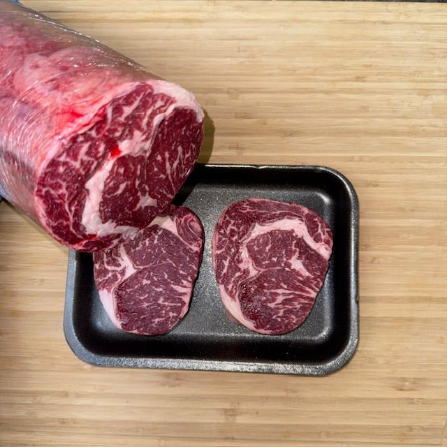 Premium Halal Angus Ribeye – Prime, Grass - Fed, Highly Marbled - Onlinemeatshop.com