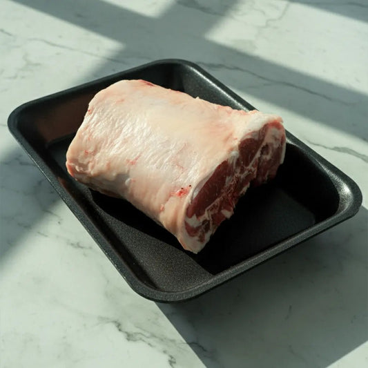 Fresh Halal British Bone - In Saddle of Lamb - 1KG - Onlinemeatshop.com