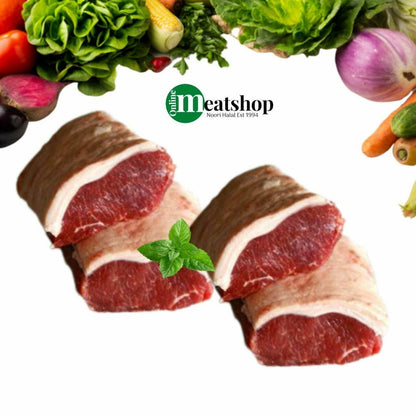 Fresh Halal British Mutton Cannon, Upper Loin - 1KG