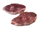 Fresh Halal British Mutton, Henrys – Bone in Leg Steak - 500G