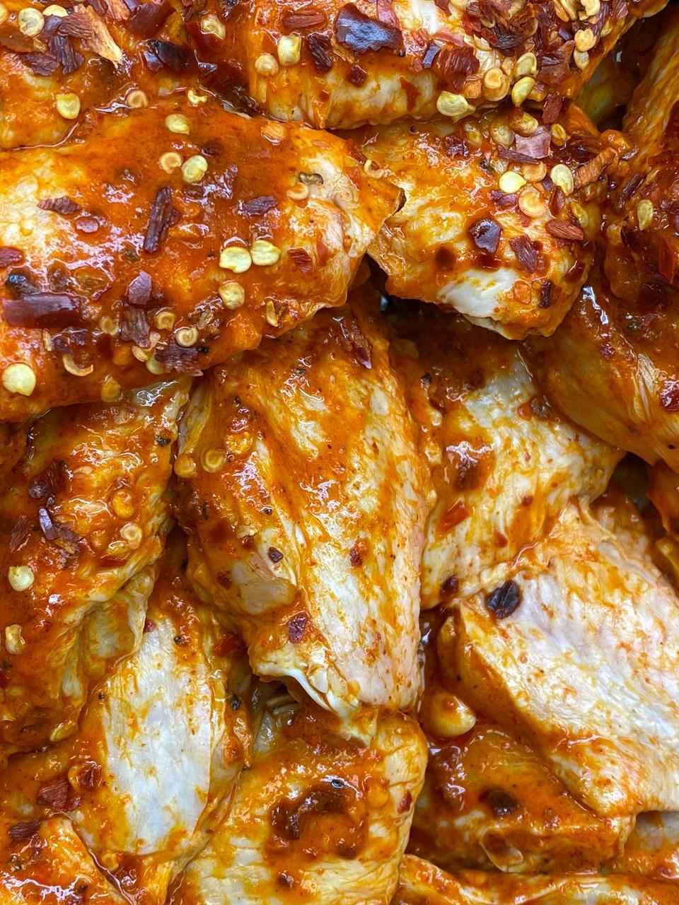 Peri-Peri Seasoned Chicken Flat Wings