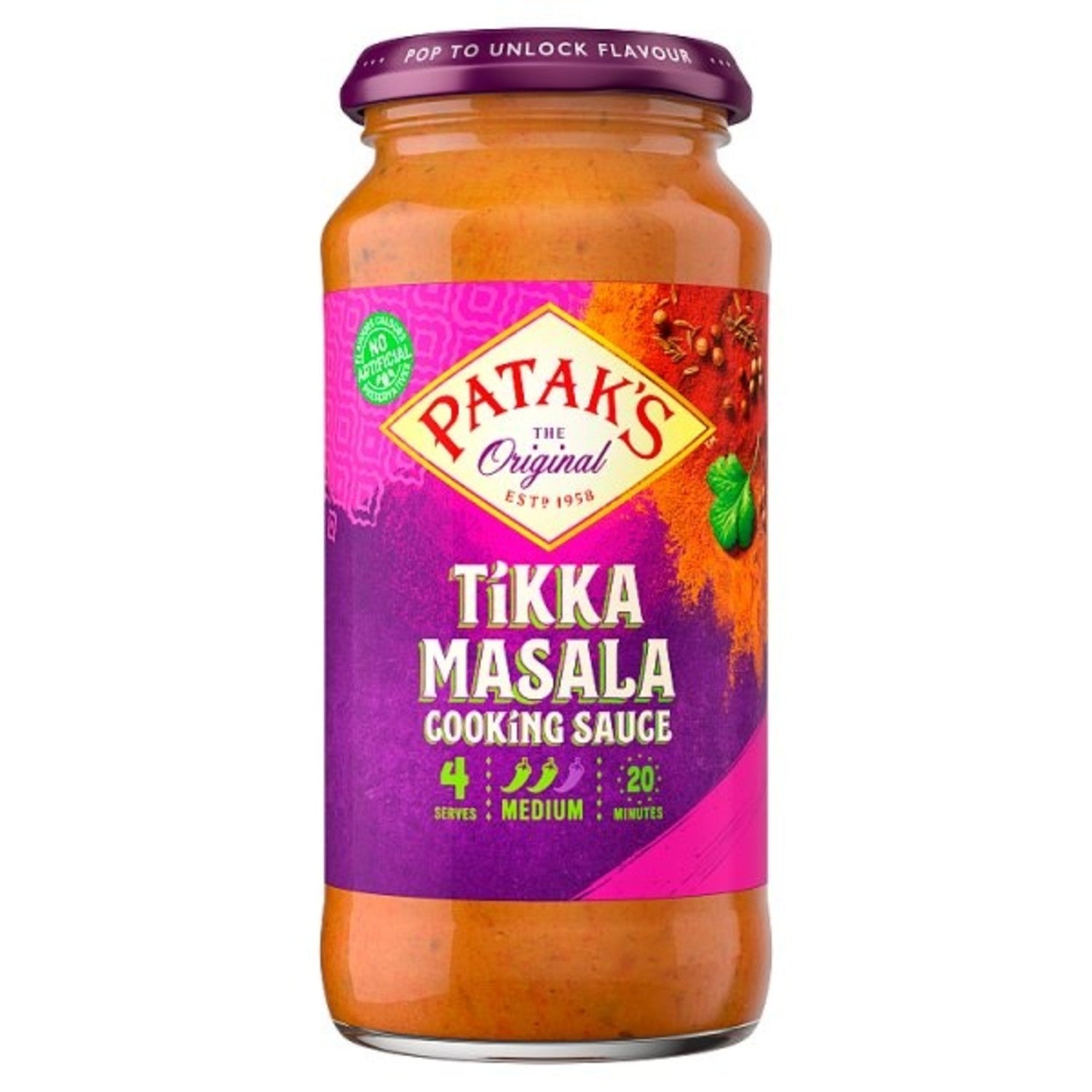 Pataks Tikka Masala Sauce 450g