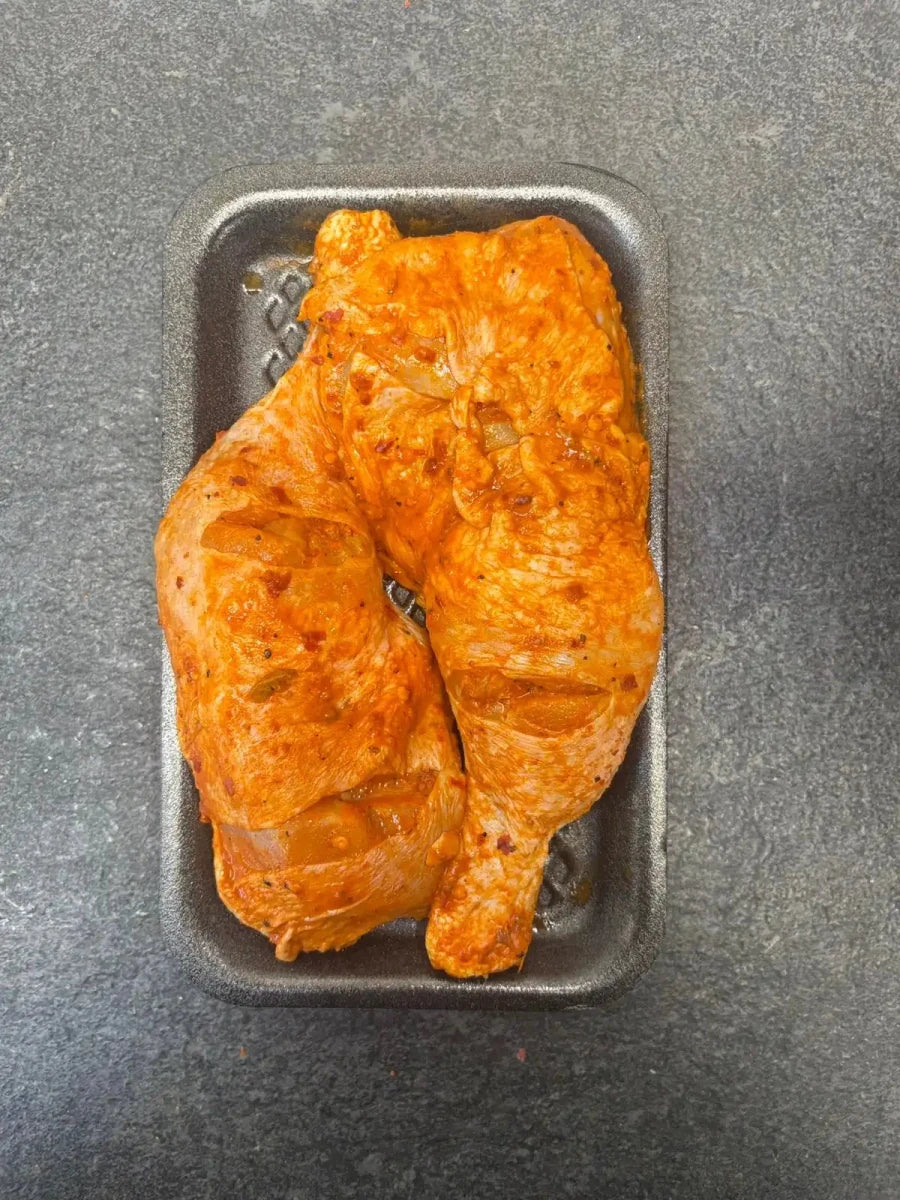 Seasoned Chicken Whole Legs – Halal, In - House Marinated - Onlinemeatshop.com