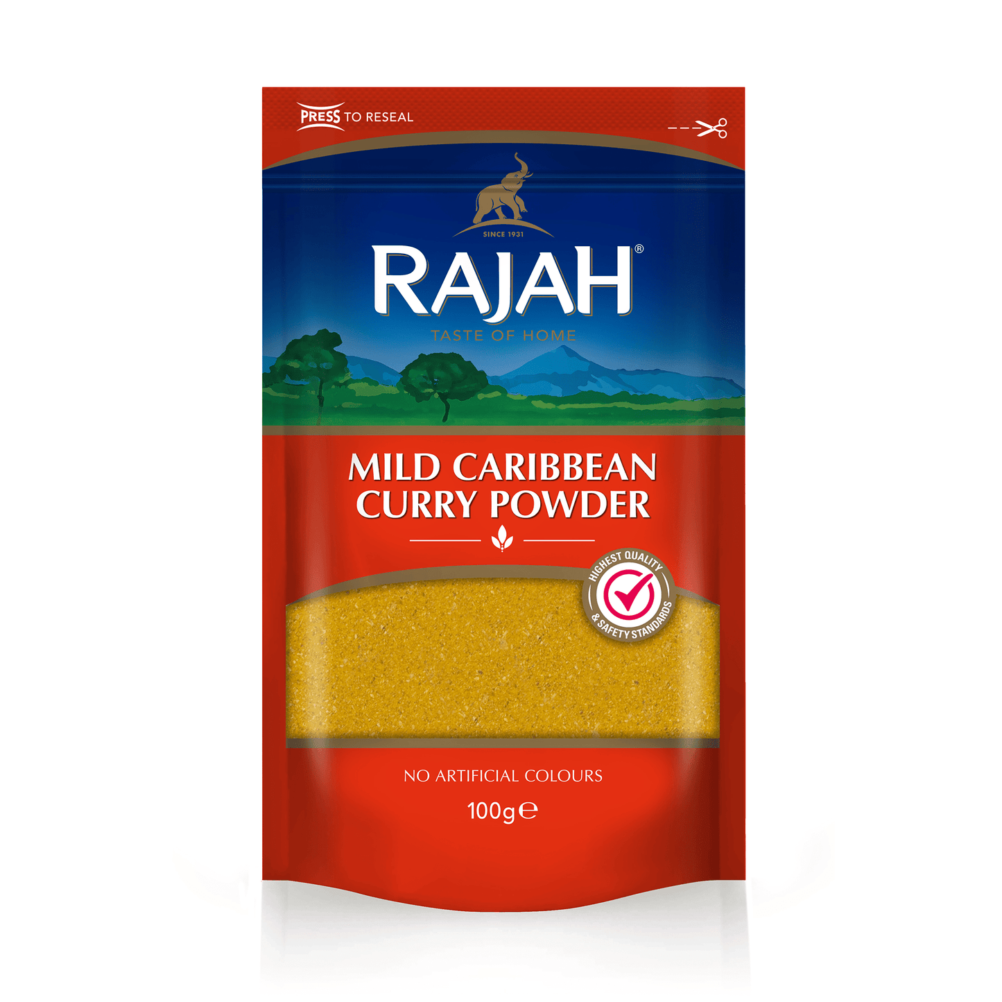 Rajah Caribbean Curry Powder 100g