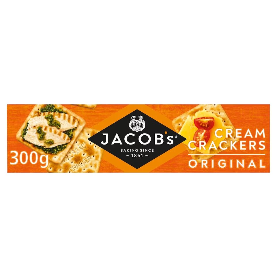 Jacob's Cream Crackers 300g - Onlinemeatshop.com