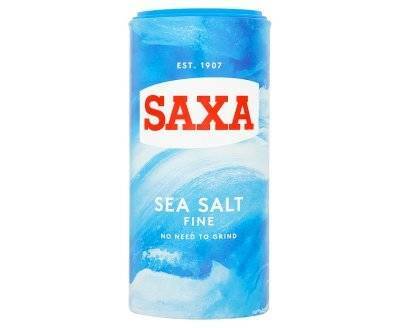 Saxa Fine Sea Salt 350g