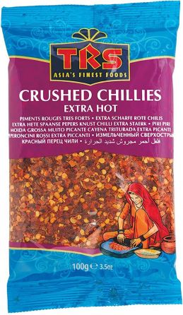 TRS Extra Hot Crushed Chillies 100g