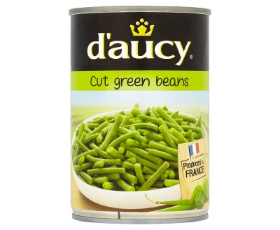 Daucy Green Beans Cut Fine 400g