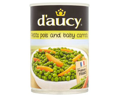Daucy Peas & Carrots 400g