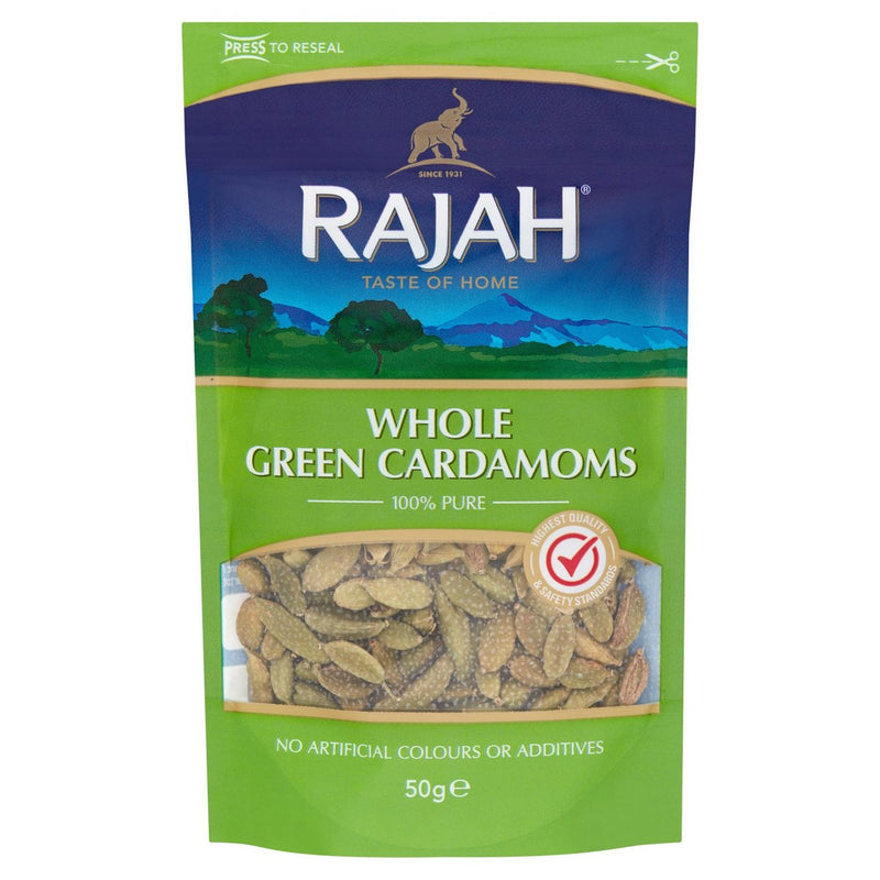 Rajah Whole Green Cardamom 50g