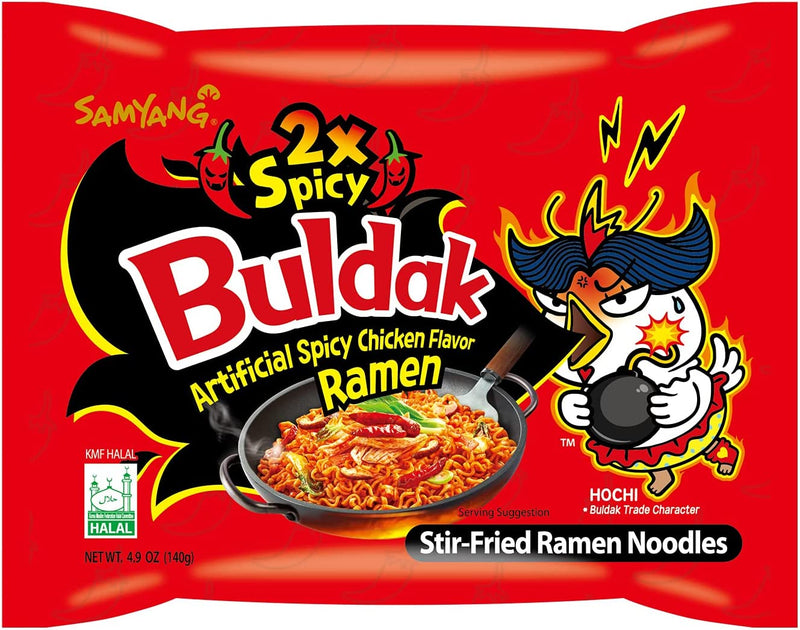 SAMYANG Spicy Hot (2x Spicy) Chicken Flavour Ramen Noodles