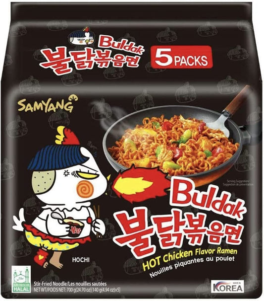 Samyang Stir Fried Hot Chicken Flavour Ramen Noodles