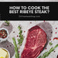 Fresh Halal Grass-Fed Beef Ribeye Steak 2x250g