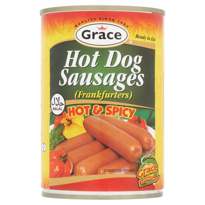 Grace Halal Chicken Hot Dogs 400g
