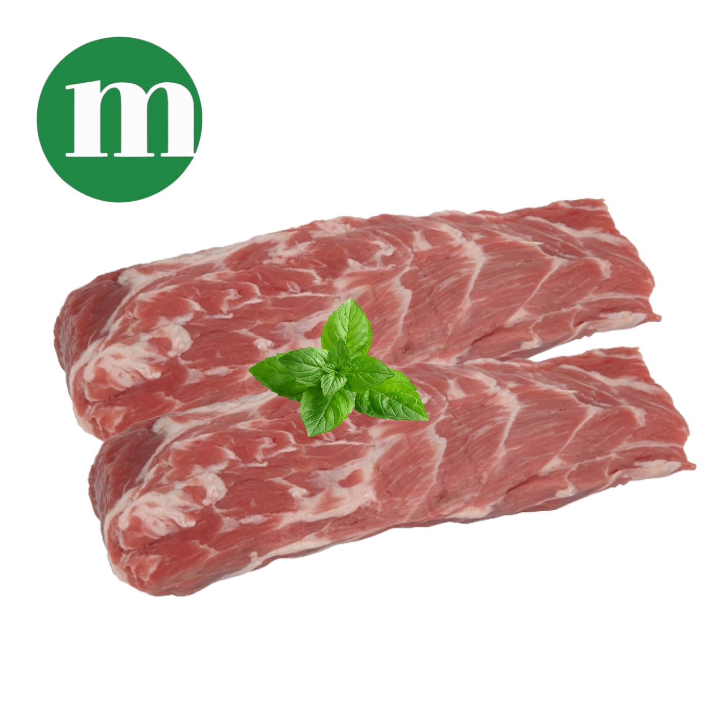 Fresh Halal British Boneless Lamb Neck Fillet or Steak - 1KG