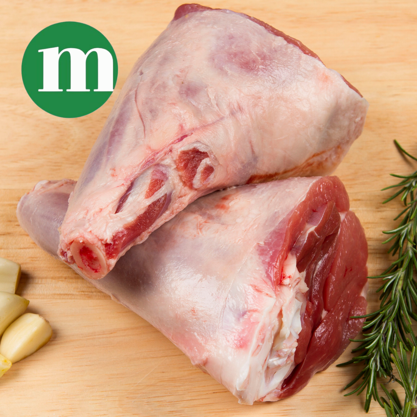 Fresh Halal British Lamb Shank, Traditional Roast - 1.2KG upto 1.3Kg