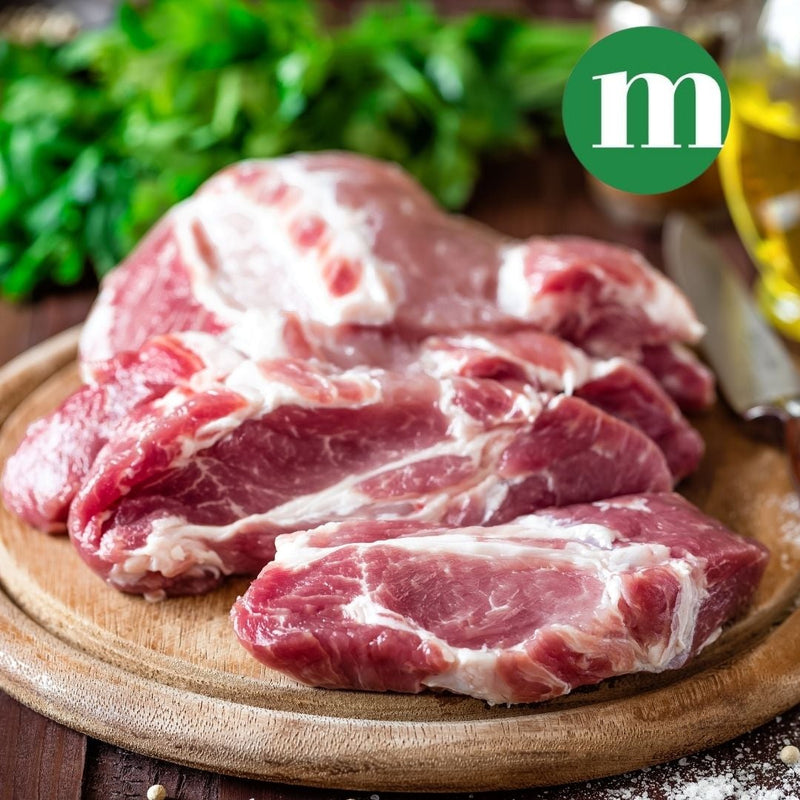 Fresh Halal British Boneless Lamb Neck Fillet or Steak - 1KG