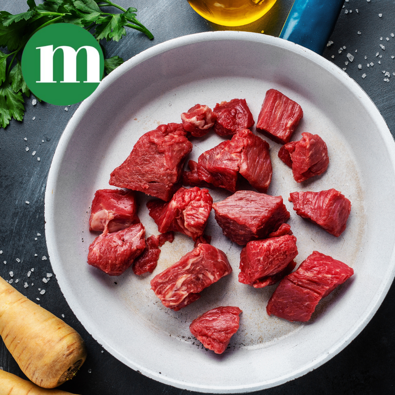 Fresh Halal British Mutton Boneless Meat, Lean Leg & Shoulder