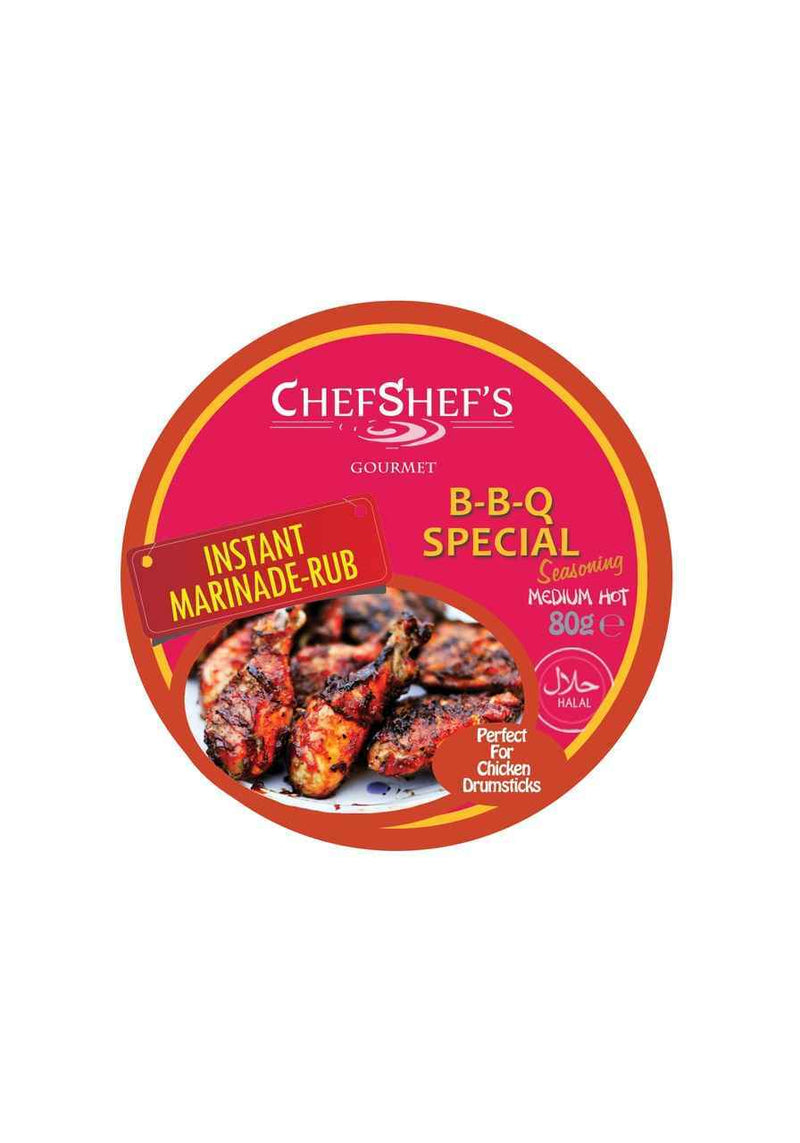 ChefShef's Instant Marinated Rub, BBQ Special 90g