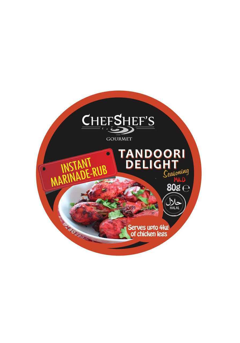 ChefShef's Instant Marinated Rub Tandoori Delight