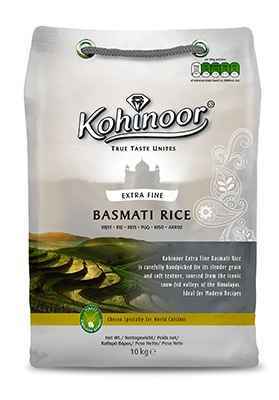 Kohinoor Extra Fine Basmati Rice - Silver