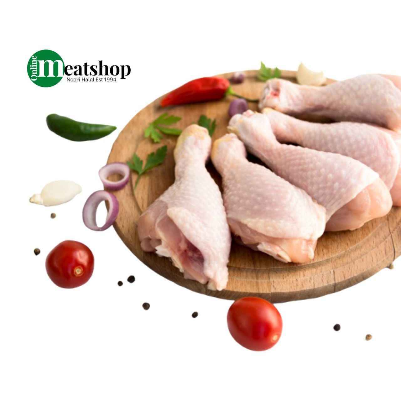 Fresh British Halal Chicken Drumsticks