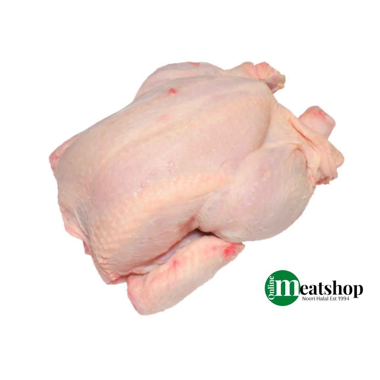 Fresh British Halal Chicken 1-1.1KG - Red Tractor Approved