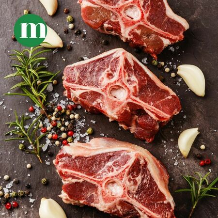 Fresh Halal Venison Loin Chops (Backchops/Saddle) - Onlinemeatshop.com