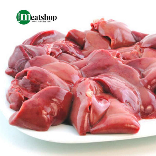 Halal British Fresh Chicken Liver - Onlinemeatshop.com