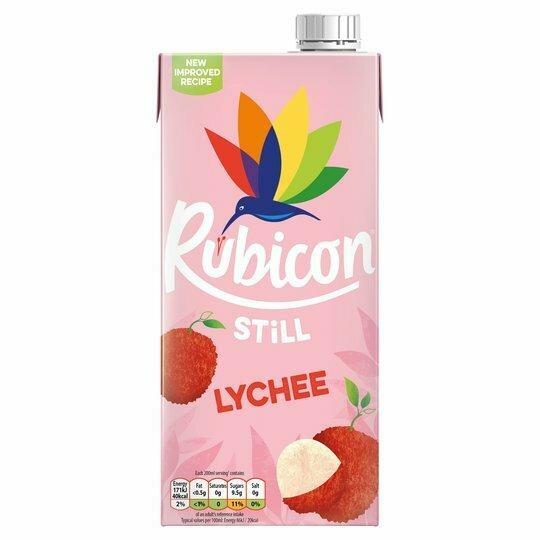 Rubicon Lychee Exotic Juice Drink 1 Litre x 12 Cartons